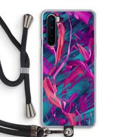 Pink Clouds: OnePlus Nord Transparant Hoesje met koord