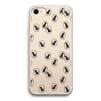 Miauw: iPhone 7 Transparant Hoesje