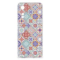 OPPO A78 5G | A58 5G | TPU | Siliconen hoesje | Tiles Color