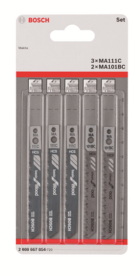 Bosch Accessoires Set MA-Shank (Wood) - 2608667854