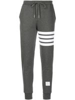 Thom Browne pantalon de jogging à 4 bandes signature - Gris