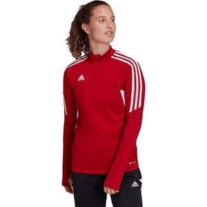 adidas Trainingsshirt Condivo 22 - Rood/Wit Dames