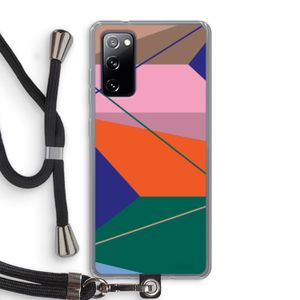 Gestalte 1: Samsung Galaxy S20 FE / S20 FE 5G Transparant Hoesje met koord