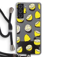 When Life Gives You Lemons...: Samsung Galaxy S21 FE Transparant Hoesje met koord