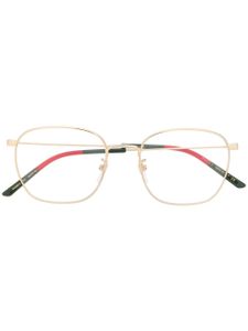 Gucci Eyewear lunettes de vue GG0681O à monture carrée - Or