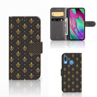 Samsung Galaxy A40 | Telefoon Hoesje | Franse Lelie