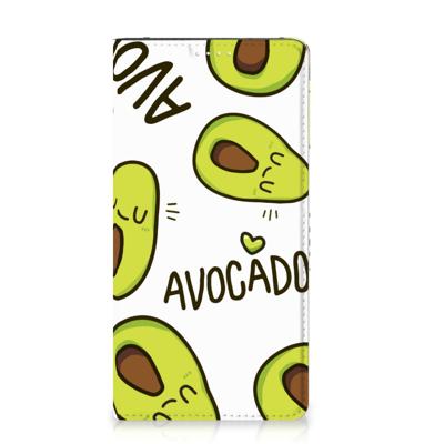 Samsung Galaxy A54 Magnet Case Avocado Singing Samsung Galaxy A54 Magnet Case Avocado Singing