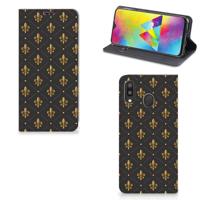 Samsung Galaxy M20 | Hoesje met Magneet | Franse Lelie