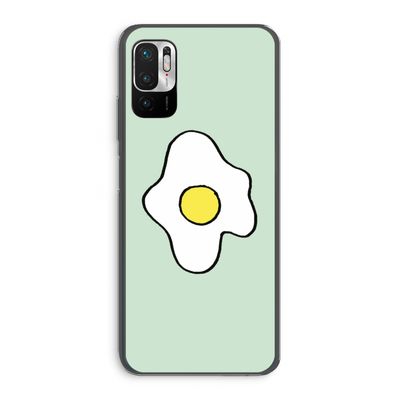 Spiegelei: Xiaomi Redmi Note 10 5G Transparant Hoesje
