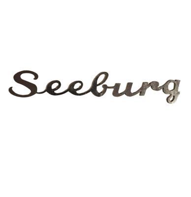Seeburg Logo - Metaal