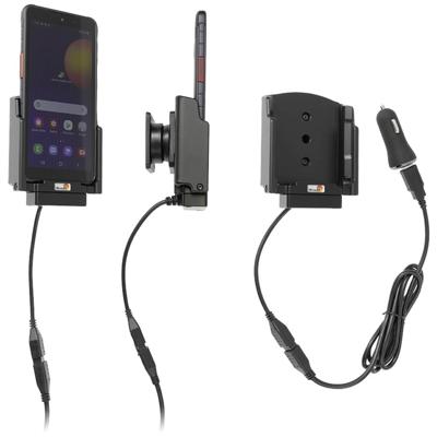 Brodit Gerätehalter Smartphone Telefoonhouder voor in de auto 360° draaibaar, Met laadfunctie 5.3 - 5.3 inch