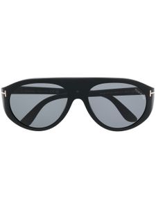 TOM FORD Eyewear lunettes de soleil à monture ronde - Noir