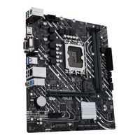 Asustek Computer PRIME H610M-D D4 Moederbord Socket Intel 1700 Vormfactor Micro-ATX Moederbord chipset Intel® H610 - thumbnail