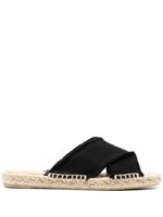 Castañer espadrilles à brides croisées - Noir - thumbnail