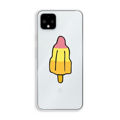 Raketijsje: Pixel 4 XL Transparant Hoesje