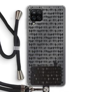Crazy shapes: Samsung Galaxy A12 Transparant Hoesje met koord