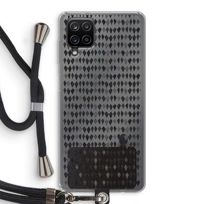 Crazy shapes: Samsung Galaxy A12 Transparant Hoesje met koord