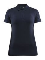 Craft 1910385 Adv Essence Seamless Polo Wmn - Navy - XXL