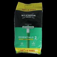 Wilkinson Extra2 sensitive 10+5 gratis 15 Stuks