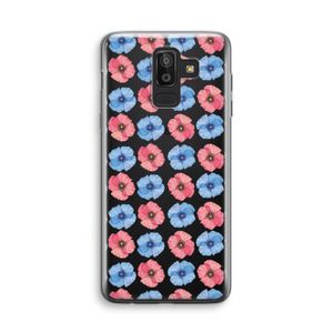 Klaproosjes: Samsung Galaxy J8 (2018) Transparant Hoesje