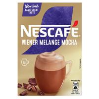 Nescafé Gold - Wiener Melange Mocha Oploskoffie - 8 zakjes - thumbnail