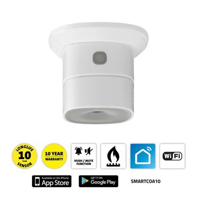 Alecto SMARTCOA10 Slimme koolmonoxidemelder - SMARTCOA10