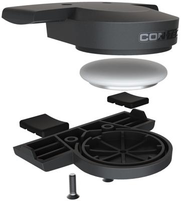 CONTEC houder "clue rail" ct bracket clue rail black