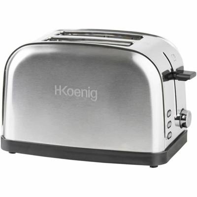 Broodrooster H.Koenig Toas7 850 W Zilverkleurig