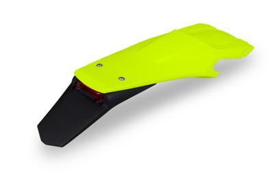 UFO PLAST Rear mudguard ufo husqvarna led yellow