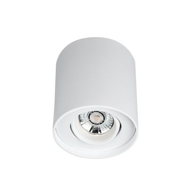 BM100-18 Opbouwarmatuur rond Wit