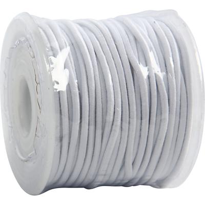 Creativ Company Elastiek dikte 2mm wit, 25m
