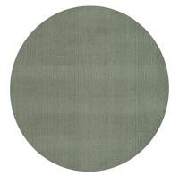 Karpet24 Loft modern pluizig laagpolig tapijt, antislip onderkant, wasbaar tot 30 graden, heerlijk zacht, bontlook, mintgroen-Ø 200 cm