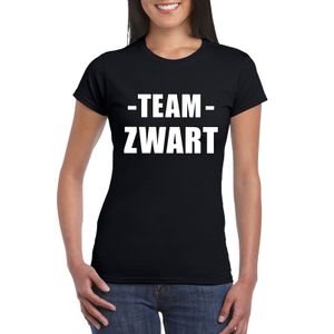 Sportdag team zwart shirt dames