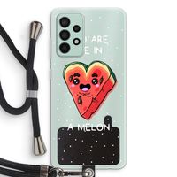 One In A Melon: Samsung Galaxy A52s 5G Transparant Hoesje met koord