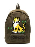 Kenzo Kids sac à dos à logo brodé - Vert