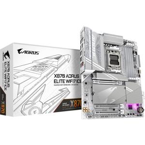 Gigabyte X870 A ELITE WF7 ICE AM5 ATX MB Moederbord Socket AMD AM5 Vormfactor ATX Moederbord chipset AMD® X870