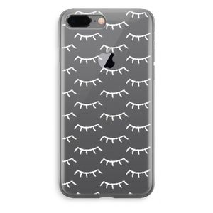 Wimpers: iPhone 8 Plus Transparant Hoesje
