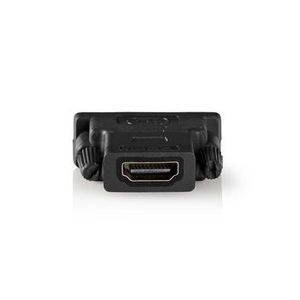 Nedis CVBW34912AT tussenstuk voor kabels DVI-D 24+1-Pin HDMI Antraciet