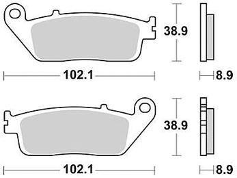 TRW remblokken "mcb 764