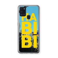Habibi Majorelle : Samsung Galaxy A21s Transparant Hoesje