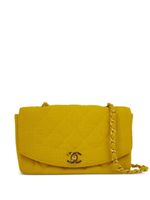 CHANEL Pre-Owned petit sac porté épaule Diana (1992) - Jaune