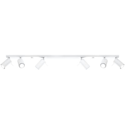 Plafondlamp RING 6L wit