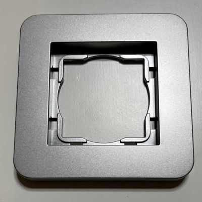 Afdekraam 1 voudig titaan 8071TI ronde hoeken 50x50mm Eslohe