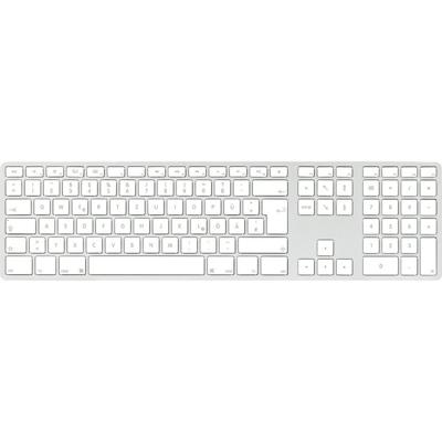 Matias FK418DCS-DE Wireless USB-C® Aluminum Keyboard for Mac Toetsenbord Draadloos QWERTZ, Duits, Macintosh Zilver