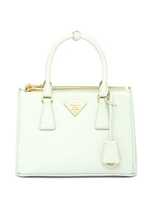 Prada petit sac à main Galleria en cuir - Vert