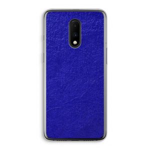 Majorelle Blue: OnePlus 7 Transparant Hoesje