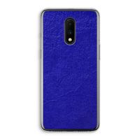 Majorelle Blue: OnePlus 7 Transparant Hoesje