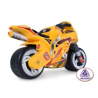 Injusa loopfiets motor speed bike geel
