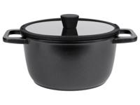 LIVARNO home Aluminium kookpan Ø 24 cm (Zwart)
