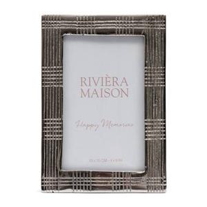 Rivièra Maison Fotolijst Tartan, Zilver